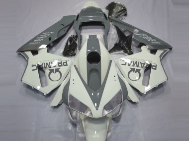 Carenados Moto Honda CBR600RR 2003-2004 - Blanco Gris Pramac Asequibles