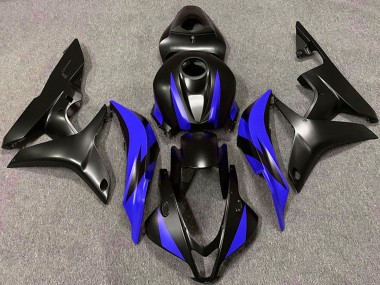 Carenado Moto Honda CBR600RR 2007-2008 - Azul Negro Mate Asequibles