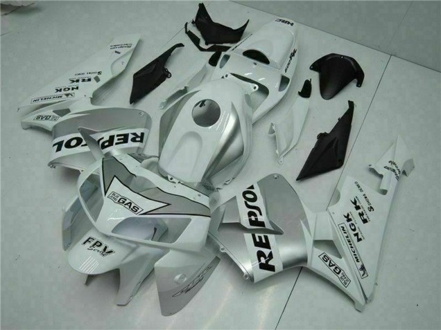 Carenado Moto Honda CBR600RR 2005-2006 - Blanco Asequibles