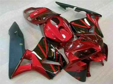 Carenado Moto Honda CBR600RR 2005-2006 - Rojo Negro Asequibles