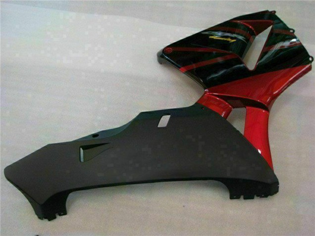 Carenado Moto Honda CBR600RR 2005-2006 - Rojo Negro Asequibles