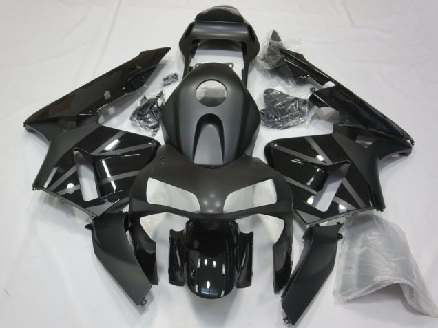 Carenados Moto Honda CBR600RR 2003-2004 - Negro Brillante Negro Mate Asequibles