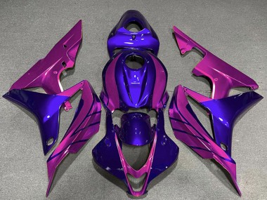 Carenados Moto Honda CBR600RR 2007-2008 - Azul Rosa Asequibles