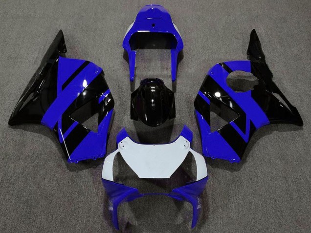 Carenados Moto Honda CBR954RR 2002-2003 - Azul Blanco Negro Brillante OEM Estilo Asequibles