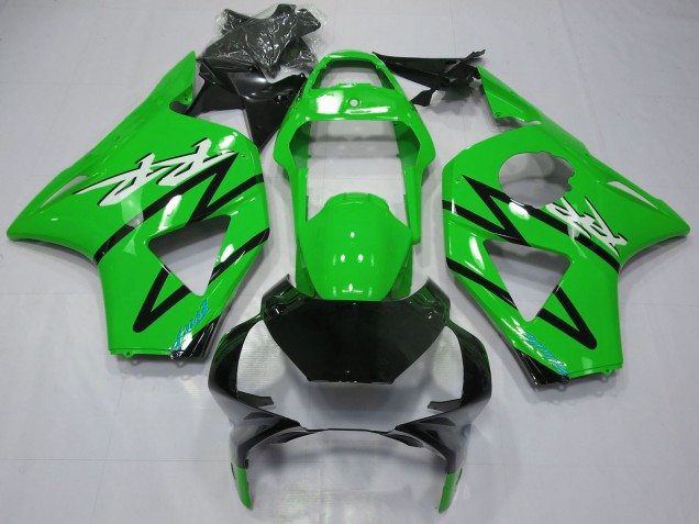Carenado Moto Honda CBR954RR 2002-2003 - Verde Negro Brillante Asequibles