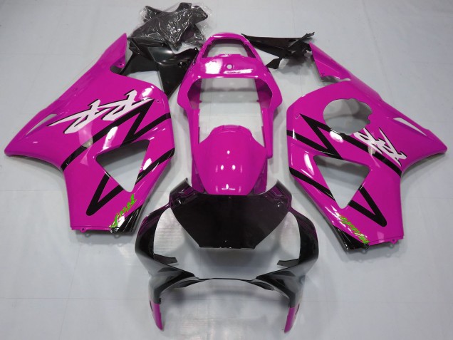 Kits Carenado Moto Honda CBR954RR 2002-2003 - Rosa Negro Brillante Asequibles