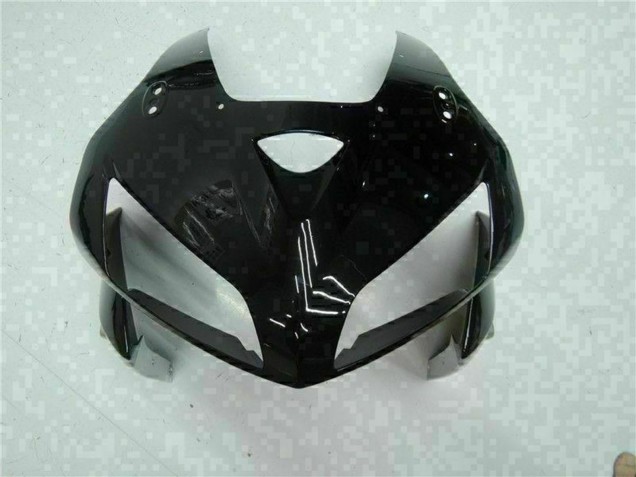 Carenados Moto Honda CBR600RR 2005-2006 - Negro Brillante Plata Asequibles