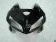 Carenados Moto Honda CBR600RR 2005-2006 - Negro Brillante Plata Asequibles