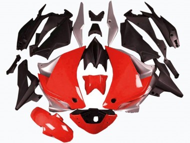 Carenados Moto Honda CBR250RR 2011-2015 - Plata Rojo Asequibles