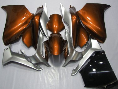 Carenados Moto Honda VFR 1200 2010-2014 - Plata Naranja Asequibles