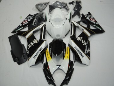 Carenados Moto Suzuki GSXR 1000 2007-2008 - Blanco Amarillo Negro The Witcher Asequibles