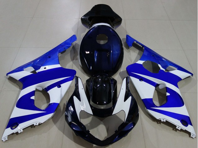 Carenados Moto Suzuki GSXR 1000 2000-2002 - Azul Blanco Negro Asequibles