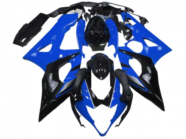 Carenado Moto Suzuki GSXR 1000 2005-2006 - Azul Negro Brillante Asequibles