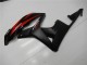 Carenados Moto Honda CBR600RR 2007-2008 - Rojo Negro Mate Calcomanías Asequibles