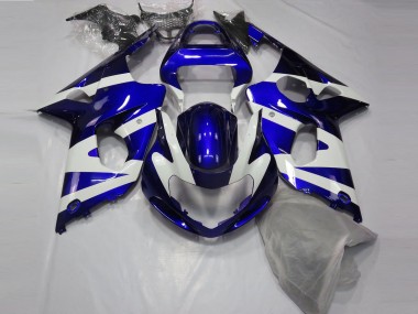 Carenados Moto Suzuki GSXR 1000 2000-2002 - Azul Blanco Asequibles