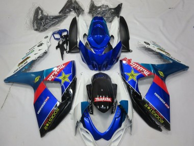 Carenados Moto Suzuki GSXR 1000 2009-2016 - Azul Rojo Negro Blanco RockStar Asequibles
