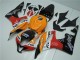 Carenado Moto Honda CBR600RR 2007-2008 - Naranja Blanco Rojo Negro Brillante Repsol Asequibles