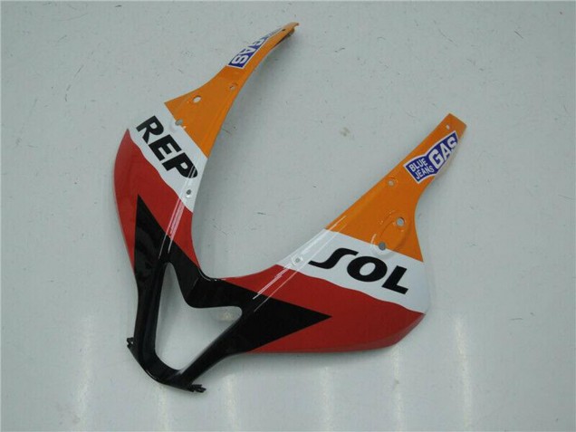 Carenado Moto Honda CBR600RR 2007-2008 - Naranja Blanco Rojo Negro Brillante Repsol Asequibles