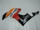 Carenado Moto Honda CBR600RR 2007-2008 - Naranja Blanco Rojo Negro Brillante Repsol Asequibles