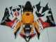 Carenado Moto Honda CBR600RR 2007-2008 - Naranja Blanco Rojo Negro Brillante Repsol Asequibles