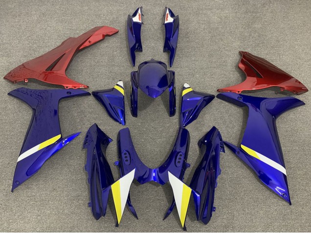 Carenados Moto Suzuki GSXR 600 / GSXR 750 2011-2024 - Azul Rojo Lowers Asequibles