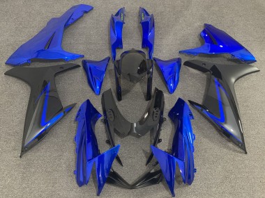 Carenados Moto Suzuki GSXR 600 / GSXR 750 2011-2024 - Azul Negro Gris Asequibles