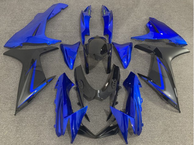Carenados Moto Suzuki GSXR 600 / GSXR 750 2011-2024 - Azul Negro Gris Asequibles