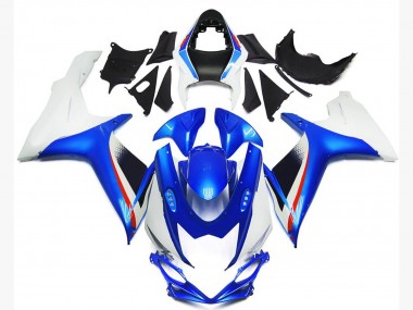 Carenados Moto Suzuki GSXR 600 / GSXR 750 2011-2024 - Blanco Azul Rojo Asequibles