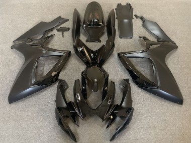Carenados Moto Suzuki GSXR 600 / GSXR 750 2006-2007 - Negro Brillante Negro Mate Asequibles