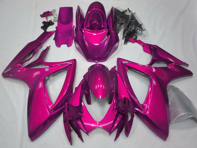 Carenados Moto Suzuki GSXR 600 / GSXR 750 2006-2007 - Rosa Asequibles