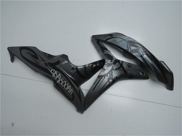 Carenados Moto Honda CBR600RR 2007-2008 - Negro Mate Graffiti Asequibles