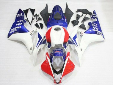 Kits Carenado Moto Honda CBR600RR 2007-2008 - Blanco Rojo Azul HRC Asequibles