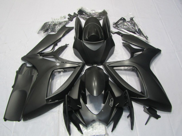 Carenados Moto Suzuki GSXR 600 / GSXR 750 2006-2007 - Negro Mate Asequibles