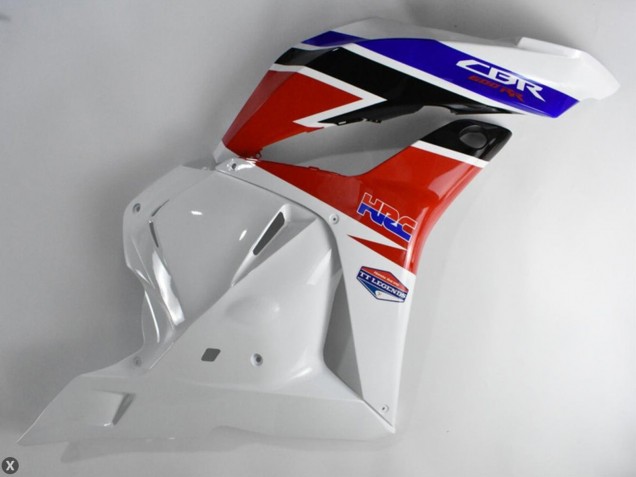 Kits Carenado Moto Honda CBR600RR 2009-2012 - Blanco Rojo Azul Asequibles