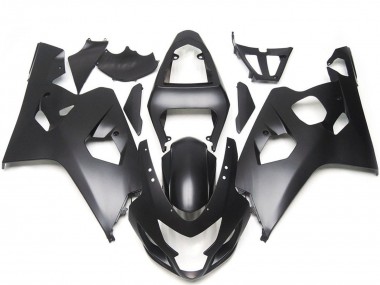 Carenados Moto Suzuki GSXR 600 / GSXR 750 2004-2005 - Negro Mate Estilo Asequibles