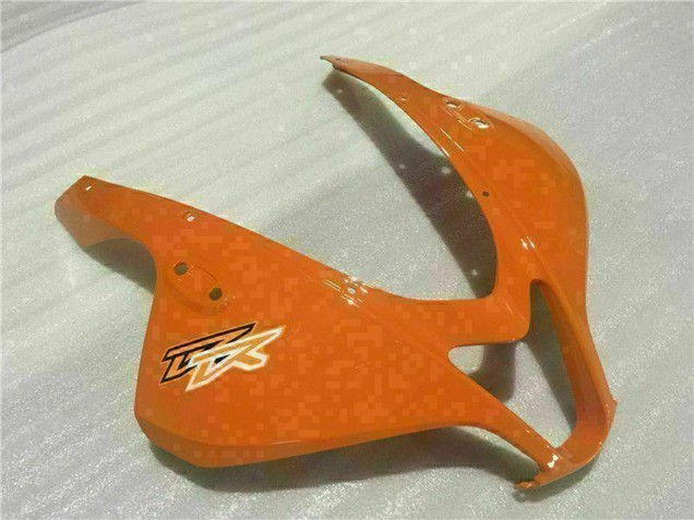 Carenados Moto Honda CBR600RR 2009-2012 - Blanco Naranja Negro Brillante Asequibles