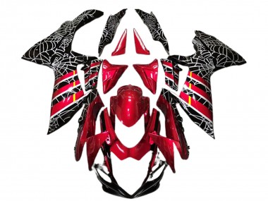 Carenados Moto Suzuki GSXR 600 / GSXR 750 2011-2024 - Rojo Negro Spider Asequibles