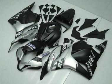 Carenados Moto Honda CBR600RR 2009-2012 - Plata Negro Mate Repsol Asequibles