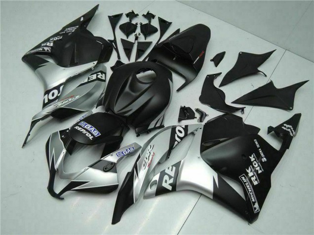 Carenados Moto Honda CBR600RR 2009-2012 - Plata Negro Mate Repsol Asequibles