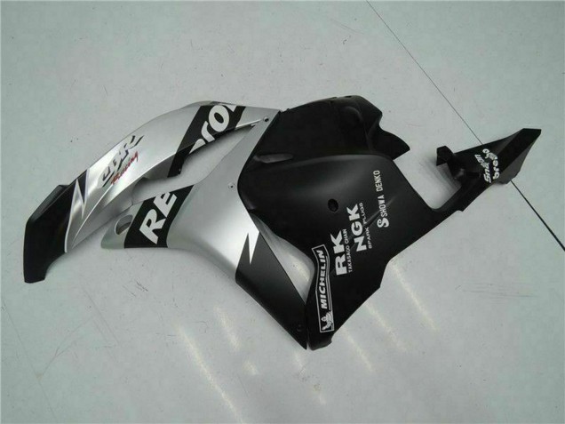 Carenados Moto Honda CBR600RR 2009-2012 - Plata Negro Mate Repsol Asequibles