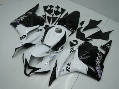 Carenado Moto Honda CBR600RR 2009-2012 - Blanco Negro Brillante Repsol Asequibles