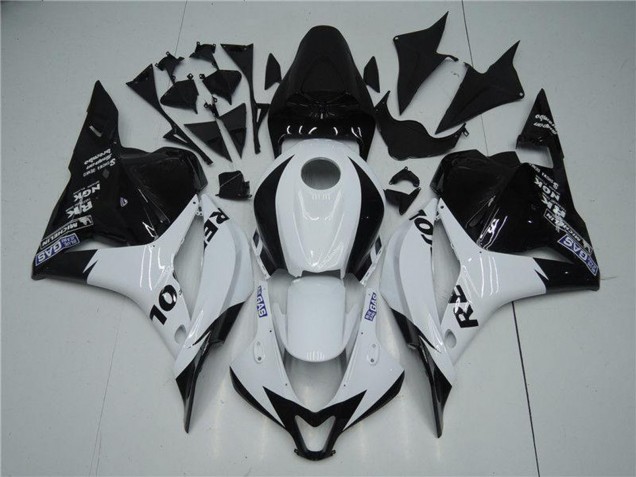 Carenado Moto Honda CBR600RR 2009-2012 - Blanco Negro Brillante Repsol Asequibles