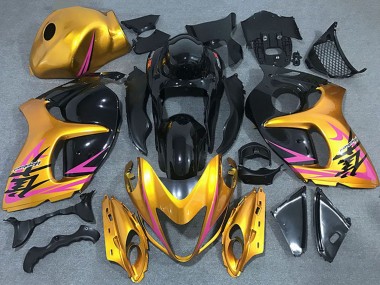 Carenados Moto Suzuki GSXR 1300 2008-2020 - Oro Rosa Negro Asequibles