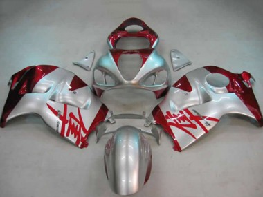 Carenados Moto Suzuki GSXR 1300 1996-2007 - Plata Rojo Asequibles