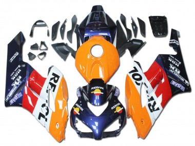 Carenados Moto Honda CBR1000RR 2004-2005 - Naranja Rojo Blanco Azul Repsol Asequibles