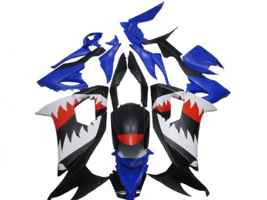 Carenados Moto Kawasaki ZX10R 2008-2010 - Azul Negro Blanco Rojo Tiburón Asequibles
