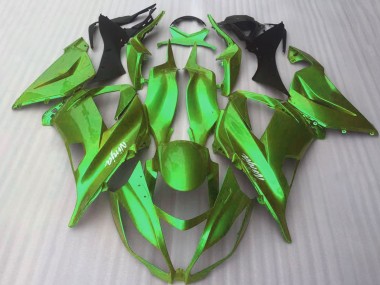 Carenados Moto Kawasaki ZX10R 2016-2020 - Verde Brillante Caramelo Asequibles