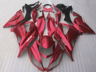 Carenados Moto Kawasaki ZX10R 2016-2020 - Rojo Brillante Caramelo Asequibles