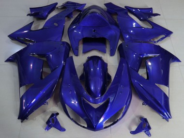 Carenados Moto Kawasaki ZX10R 2006-2007 - Azul Oscuro Asequibles
