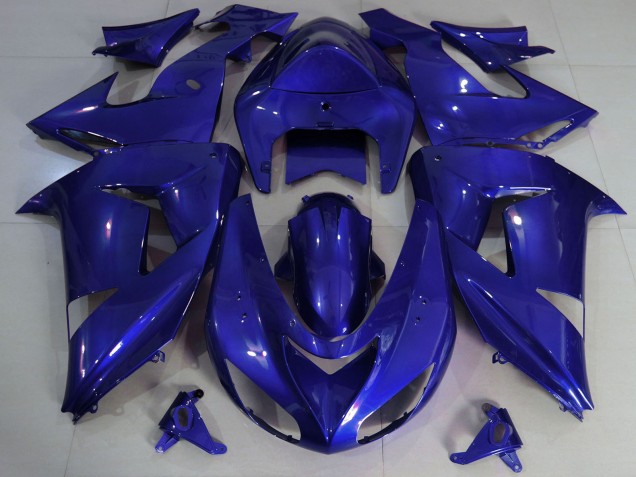 Carenados Moto Kawasaki ZX10R 2006-2007 - Azul Oscuro Asequibles